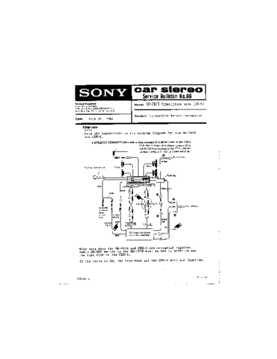 Sony XR-757R Service Bulletin 66  Sony Sony XR-757R Service Bulletin 66.pdf