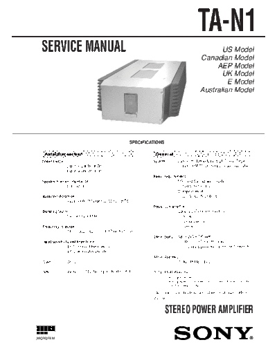 Sony TA-N1  Sony TA-N1.pdf