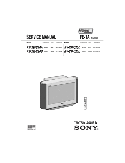 Sony chassis FE-1A-2  Sony sony chassis FE-1A-2.pdf