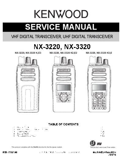 Kenwood NX-3220 RA053 B5B-7267-00  Kenwood Radios NX-3220_RA053_B5B-7267-00.pdf