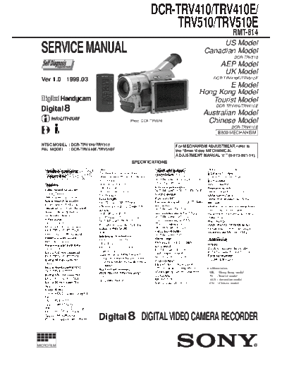 Sony CAMARA    DCR - TRV 410---510  Sony Camera CAMARA SONY  DCR - TRV 410---510    .pdf