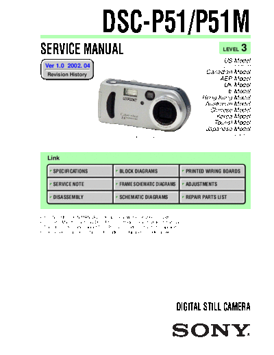 Sony DSC-P51-M-L3-1.0  Sony Camera DSC-P51-M-L3-1.0.pdf