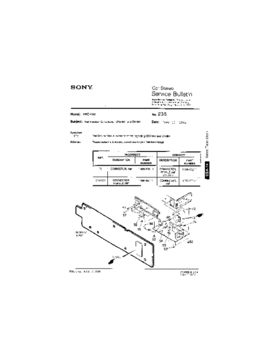 Sony Car0235  Sony Car Stereo Service Bulletin Car0235.pdf