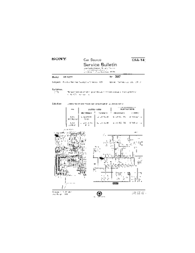 Sony Car0307  Sony Car Stereo Service Bulletin Car0307.pdf