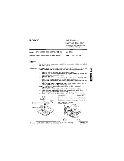 Sony HFP0176  Sony HiFi Service Bulletin HFP0176.PDF