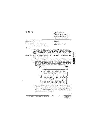Sony HFP0186  Sony HiFi Service Bulletin HFP0186.PDF