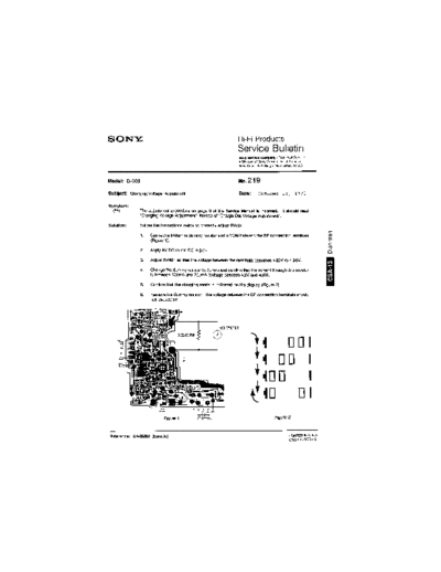 Sony HFP0219  Sony HiFi Service Bulletin HFP0219.PDF