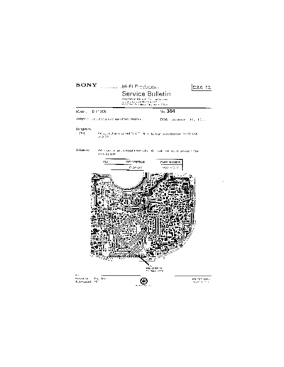 Sony HFP0364  Sony HiFi Service Bulletin HFP0364.PDF