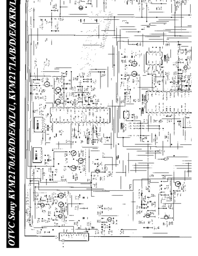 Sony KV-M2170 2171-BE-4A  Sony SONY KV chassis KV-M2170_2171-BE-4A.pdf