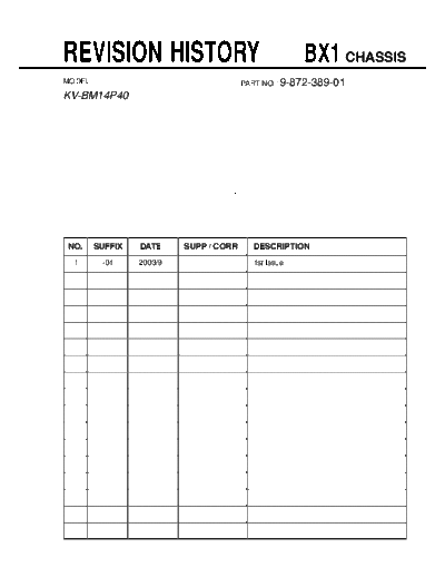 Sony KV-BM14P40 Chassis BX1 98723890.1  Sony SONY KV chassis KV-BM14P40 Chassis BX1 98723890.1.pdf