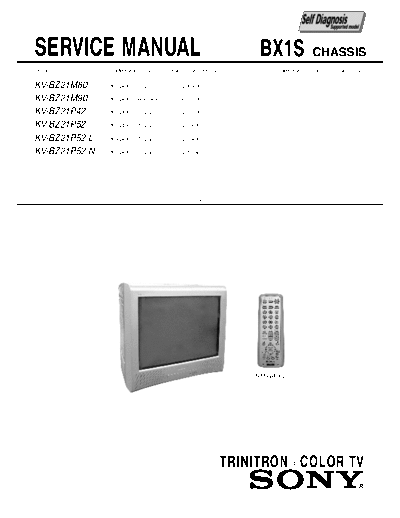 Sony KV-BZ21P42 for tharuaele  Sony SONY KV chassis KV-BZ21P42_for tharuaele.pdf