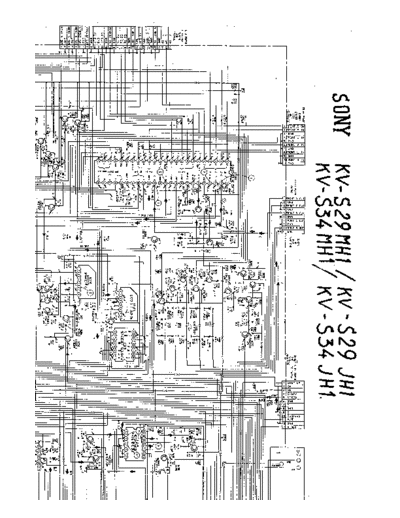Sony KV-S34MH1  Sony SONY KV chassis KV-S34MH1.pdf