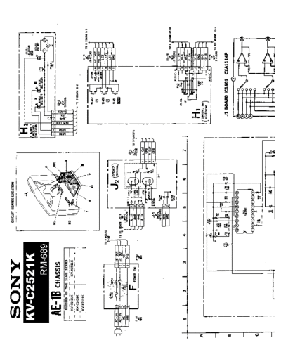 Sony KV-C2521K (AE-1B)  Sony SONY KV chassis SONY KV-C2521K (AE-1B).pdf