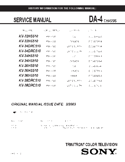 Sony kv-32hs510(1)  Sony SONY KV chassis kv-32hs510(1).pdf