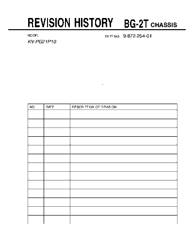 Sony kv-pg21p10  Sony SONY KV chassis kv-pg21p10.pdf