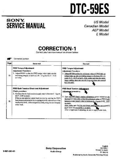 Sony DTC-59ES-correction-1-id-995730791  Sony Sony-DTC-690 dtc-55es_75es_700_446 DTC-59ES DTC790 TAPE DECK DTC-59ES-correction-1-id-995730791.pdf
