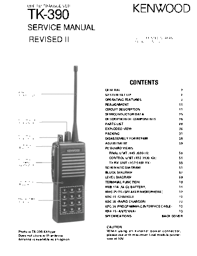 Kenwood TK-390REV  Kenwood Radios TK-390REV.pdf