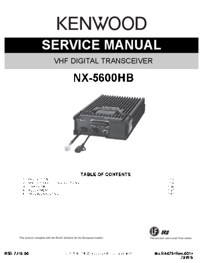 Kenwood NX-5600HB RA075 B5B-7318-00  Kenwood Radios NX-5600HB_RA075_B5B-7318-00.pdf