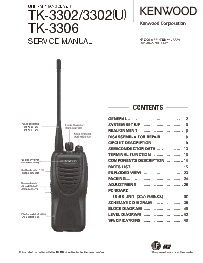 Kenwood TK-3302-3302U-tk3306 B51-8840-00-1  Kenwood Radios TK-3302-3302U-tk3306_B51-8840-00-1.pdf