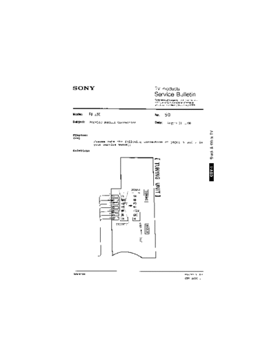 Sony TVP0050  Sony sony tv bulletins sony tv bulletins TVP0050.pdf