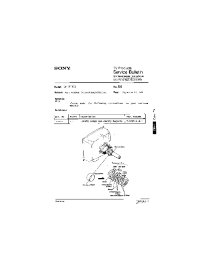 Sony TVP0058  Sony sony tv bulletins sony tv bulletins TVP0058.pdf