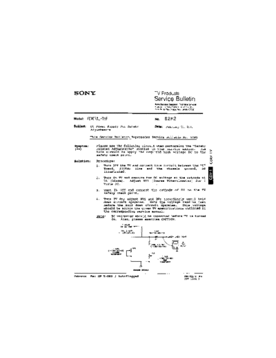 Sony TVP0062  Sony sony tv bulletins sony tv bulletins TVP0062.pdf