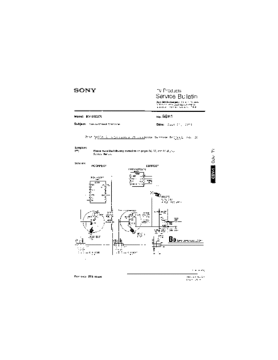 Sony TVP0068  Sony sony tv bulletins sony tv bulletins TVP0068.pdf