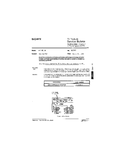 Sony TVP0087  Sony sony tv bulletins sony tv bulletins TVP0087.pdf
