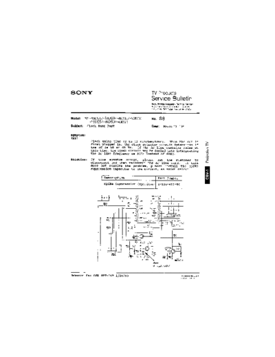 Sony TVP0088  Sony sony tv bulletins sony tv bulletins TVP0088.pdf
