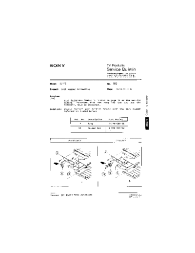 Sony TVP0090  Sony sony tv bulletins sony tv bulletins TVP0090.pdf