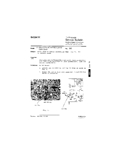 Sony TVP0098  Sony sony tv bulletins sony tv bulletins TVP0098.pdf
