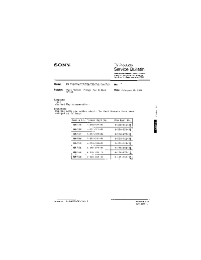 Sony TVP0001  Sony sony tv bulletins sony tv bulletins TVP0001.pdf