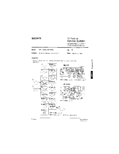 Sony TVP0003  Sony sony tv bulletins sony tv bulletins TVP0003.pdf