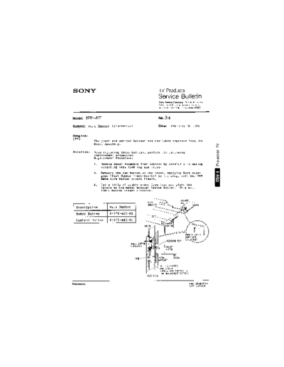Sony TVP0034  Sony sony tv bulletins sony tv bulletins TVP0034.pdf
