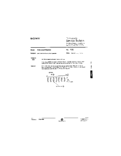 Sony TVP0156  Sony sony tv bulletins sony tv bulletins TVP0156.pdf