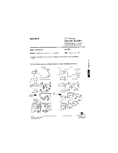 Sony TVP0164  Sony sony tv bulletins sony tv bulletins TVP0164.pdf