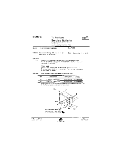 Sony TVP0180  Sony sony tv bulletins sony tv bulletins TVP0180.pdf