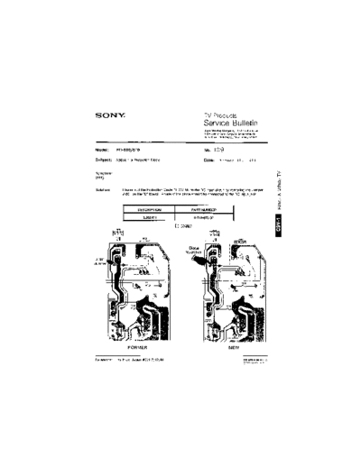 Sony TVP0109  Sony sony tv bulletins sony tv bulletins TVP0109.pdf