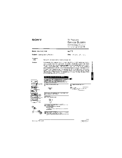 Sony TVP0115  Sony sony tv bulletins sony tv bulletins TVP0115.pdf
