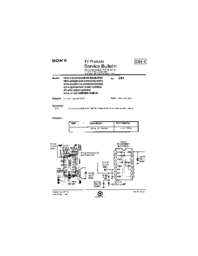 Sony TVP0241  Sony sony tv bulletins sony tv bulletins TVP0241.pdf