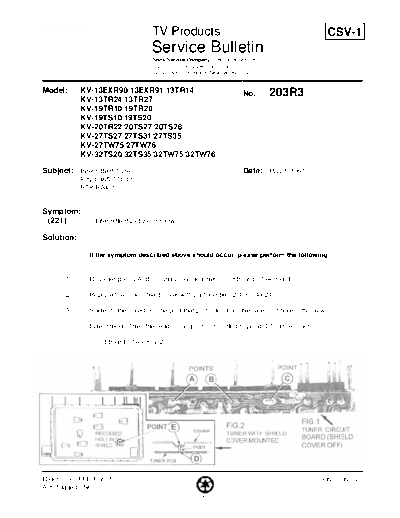 Sony TVP0203  Sony sony tv bulletins sony tv bulletins TVP0203.pdf