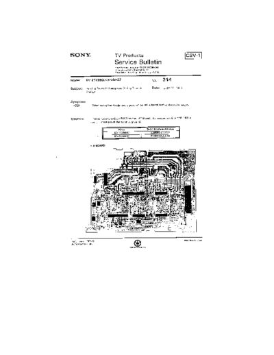 Sony TVP0214  Sony sony tv bulletins sony tv bulletins TVP0214.pdf