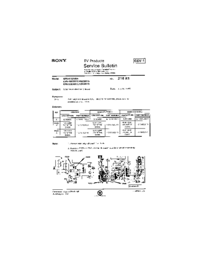 Sony TVP0216  Sony sony tv bulletins sony tv bulletins TVP0216.pdf