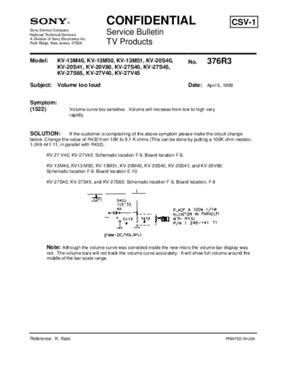 Sony TVP0376  Sony sony tv bulletins sony tv bulletins TVP0376.pdf