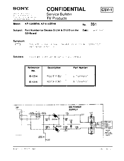 Sony TVP0331  Sony sony tv bulletins sony tv bulletins TVP0331.pdf