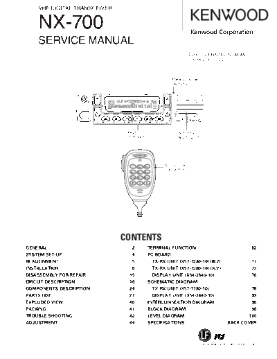 Kenwood NX-700 B51-8802-00-1  Kenwood Radios NX-700_B51-8802-00-1.pdf