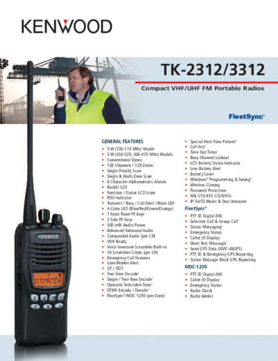 Kenwood TK-2312 3312  Kenwood Radios TK-2312_3312.pdf