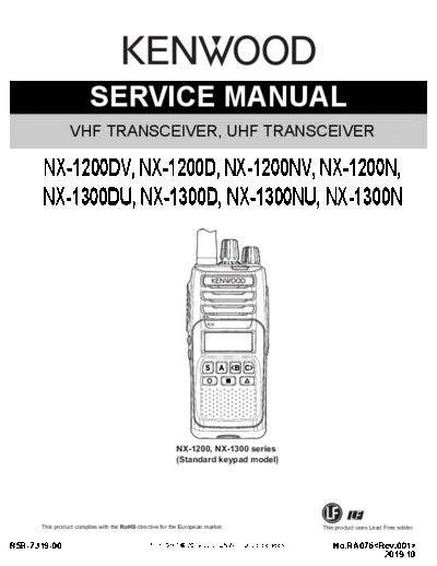 Kenwood NX-1200 1300 withLCD B5B-7319-00-1  Kenwood Radios NX-1200_1300_withLCD_B5B-7319-00-1.pdf