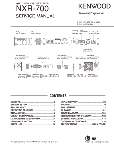 Kenwood NXR-700 Service.M  Kenwood Radios NXR-700_Service.M.pdf