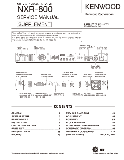 Kenwood NXR-800 B51-8827-00  Kenwood Radios NXR-800_B51-8827-00.pdf